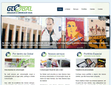 Tablet Screenshot of globalcv.com.br